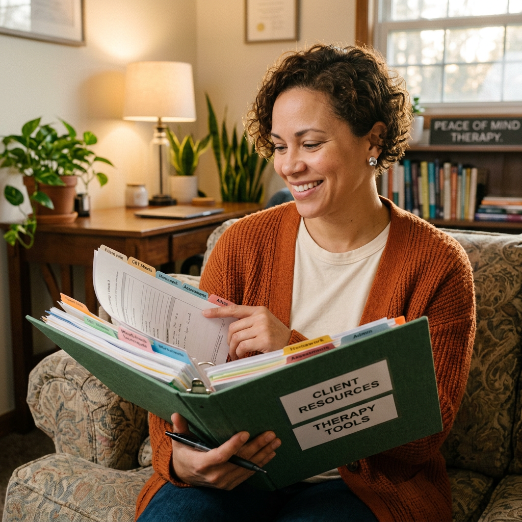 How to Create a Therapy Binder That Actually Works