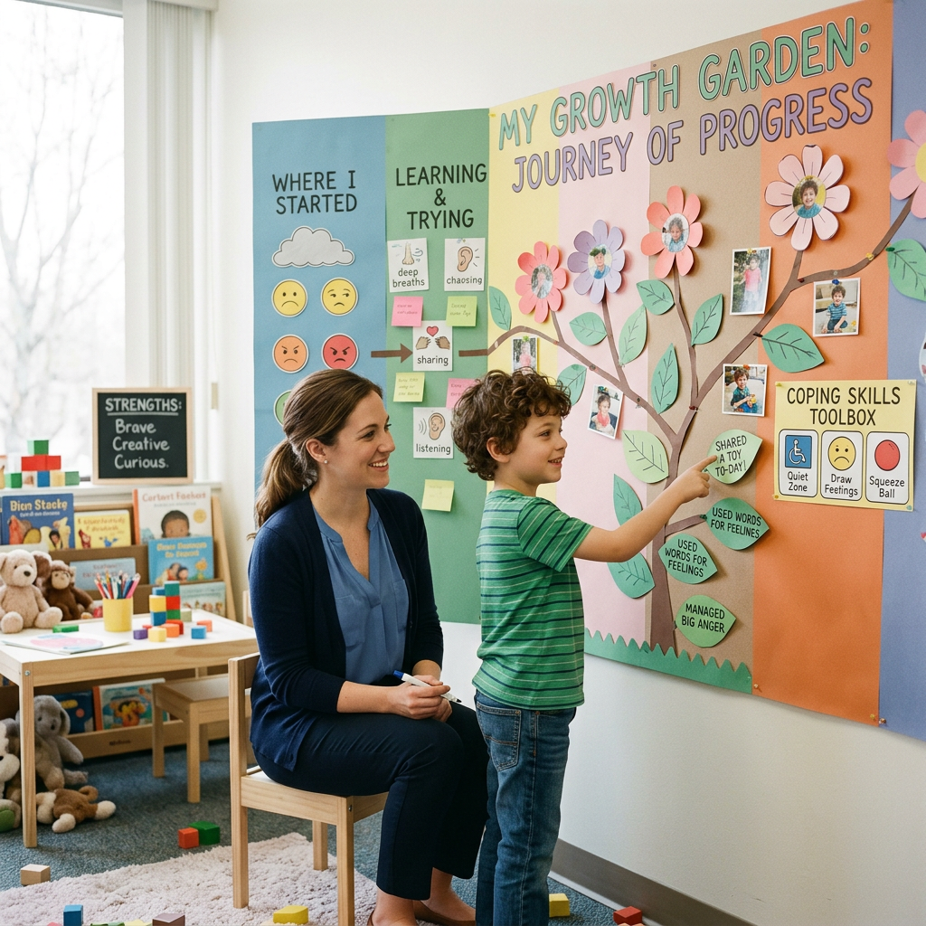 How to Effectively Review Your Child’s Therapy Progress