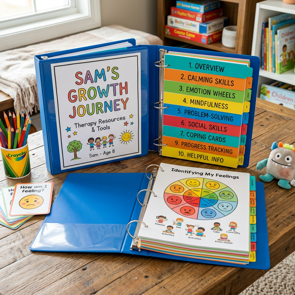 What to Put in a Child Therapy Binder: A Parent’s Guide